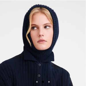 NWOT Longchamp Balaclava in Navy